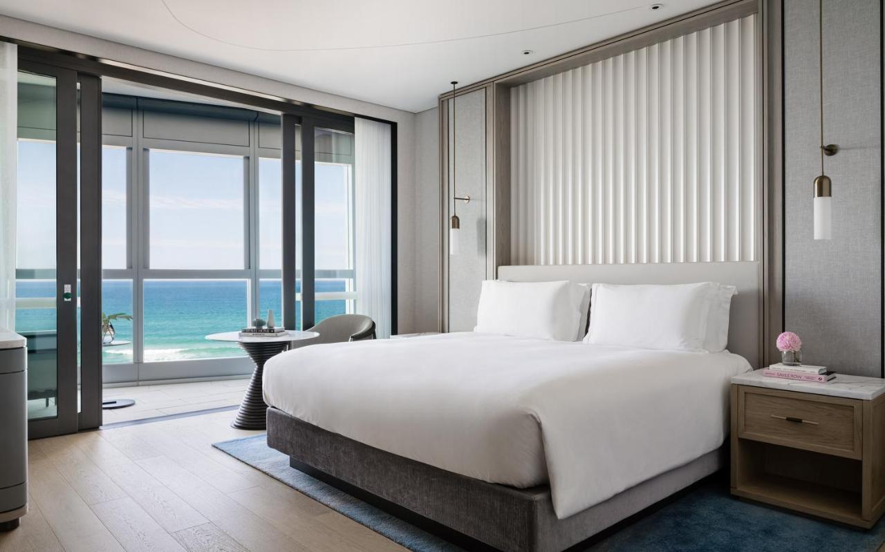 The Langham, Gold Coast And Jewel Residences Exterior foto A bedroom at the hotel