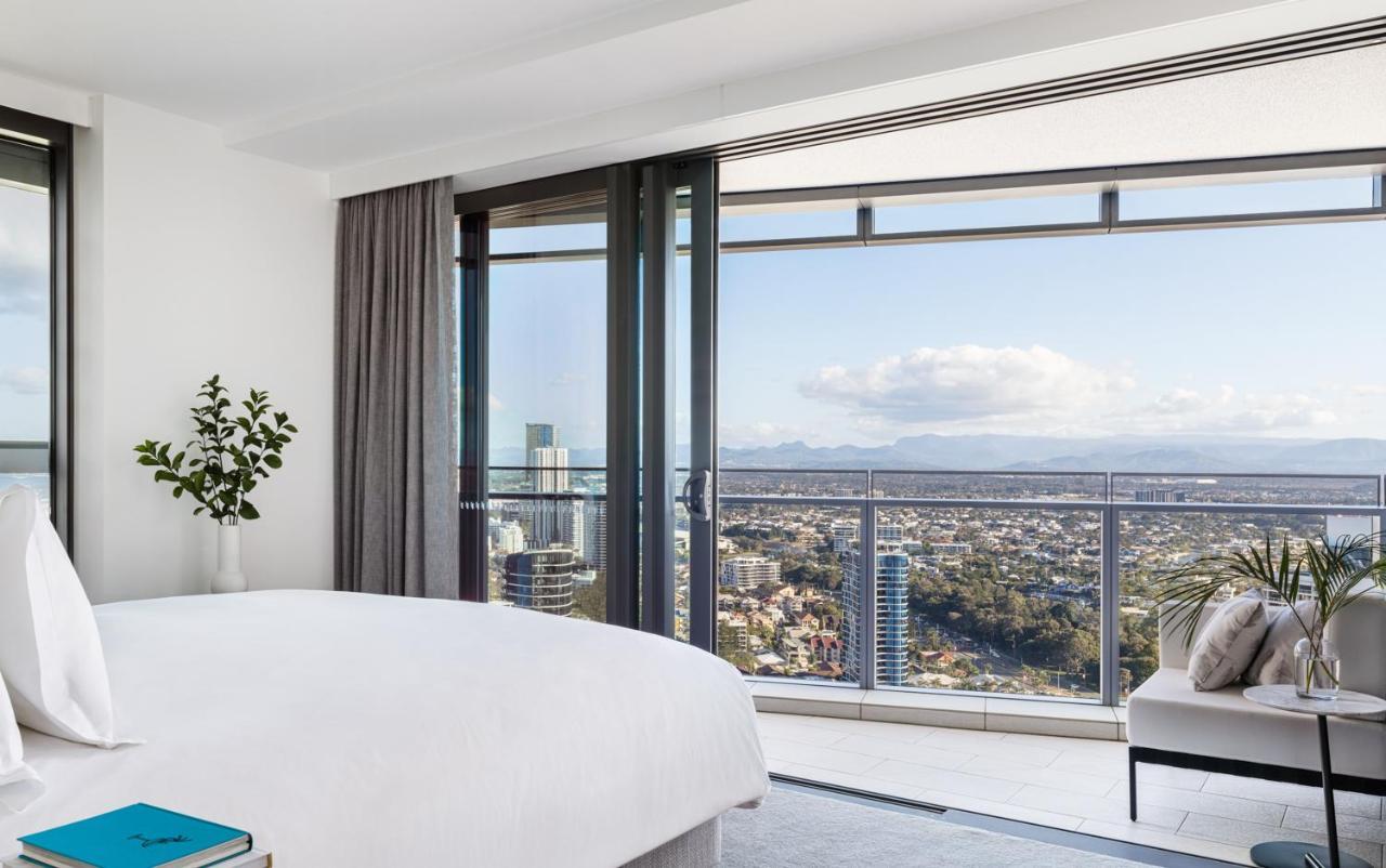 The Langham, Gold Coast And Jewel Residences Exterior foto The view from a bedroom